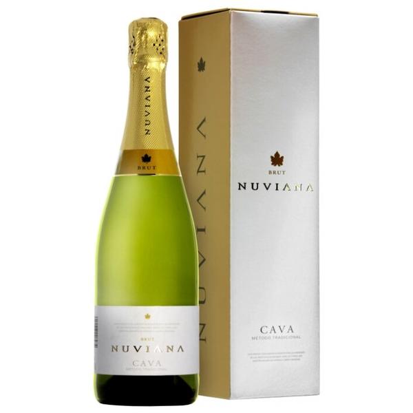 Игристое вино Codorniu, Nuviana Brut, Cava DO, gift box 0,75 л