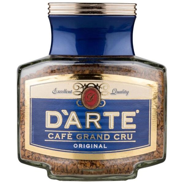 Кофе растворимый D'arte Original сублимированный, стеклянная банка