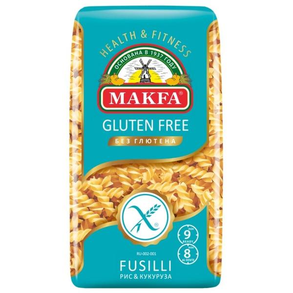 Макфа Макароны Fusilli рис&кукуруза без глютена, 300 г