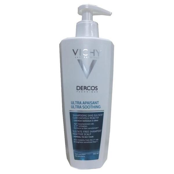 Vichy шампунь Dercos Ultra Soothing Normal to Oily Hair