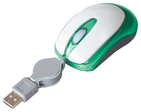 Cameron MSO-4025 White-Green USB+PS/2