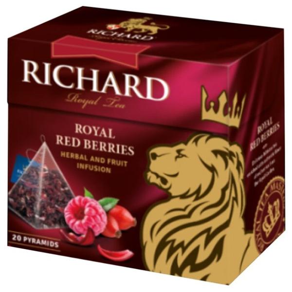 Чай красный Richard Royal red berries в пирамидках