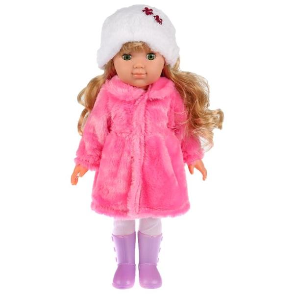 Интерактивная кукла Карапуз Ульяна в зимней одежде 40 см POLI-04-A-RU