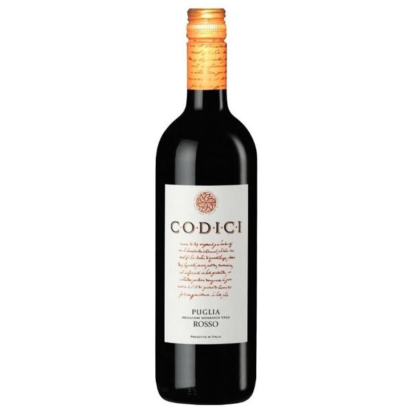Вино CODICI Rosso Puglia IGT 0.75 л