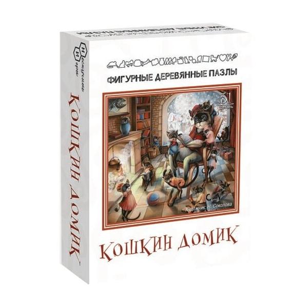 Пазл Нескучные игры Кошкин домик (8167), 50 дет.