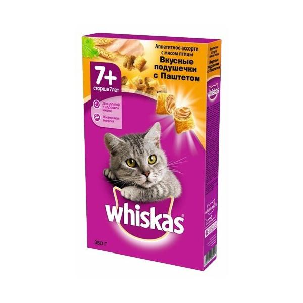 Корм для пожилых кошек Whiskas