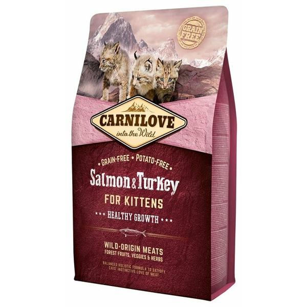 Корм для кошек Carnilove Salmon & Turkey for kittens