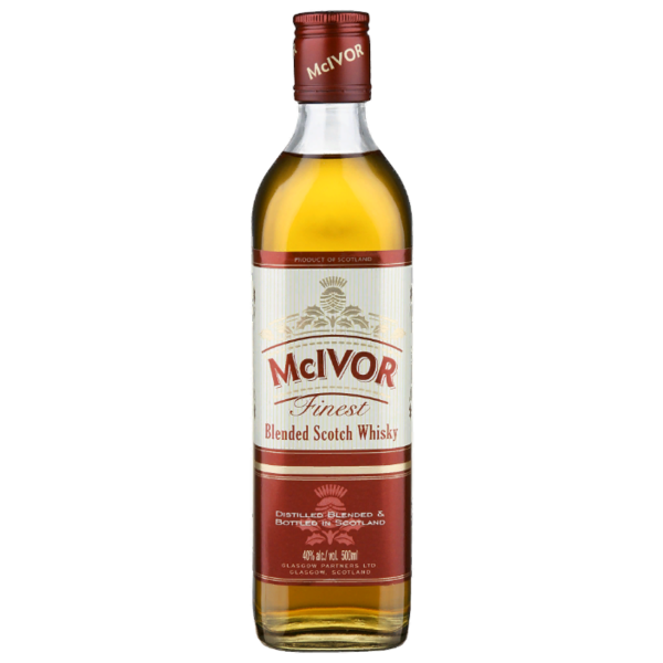Виски McIvor Finest Scotch Whisky 3 года 0.5 л
