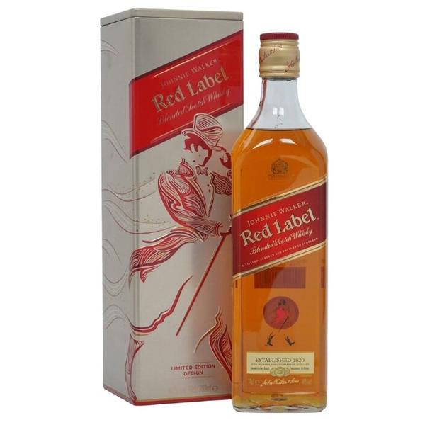 Виски Johnnie Walker Red Label, 0.7 л, подарочная упаковка