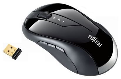 Fujitsu-Siemens Wireless Laser Mouse WL9000 Black USB