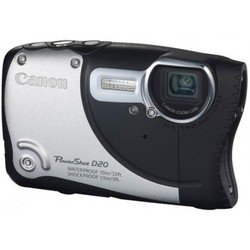 Canon PowerShot D20 (silver 12.1Mpix Zoom5x 3 1080p SDHC IS KPr/WPr/FPr GPS NB-6L, защищенная)