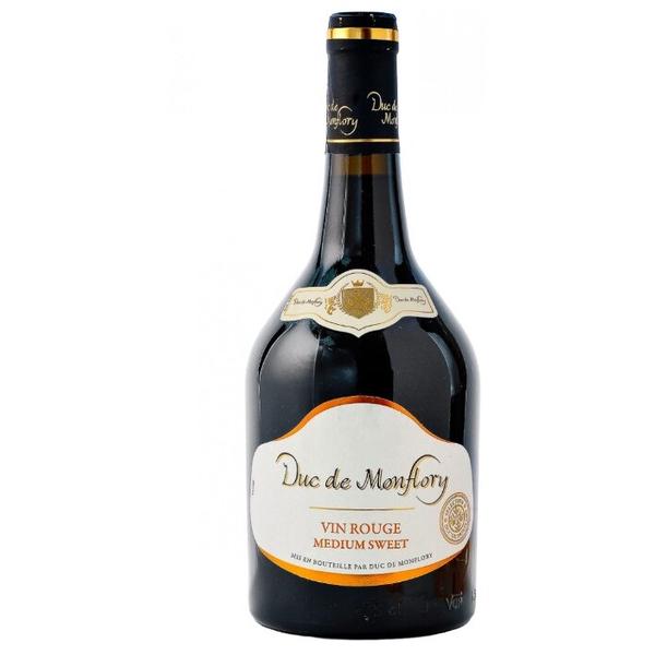Вино Duc de Monflory Vin Rouge Medium Sweet, 0.75 л