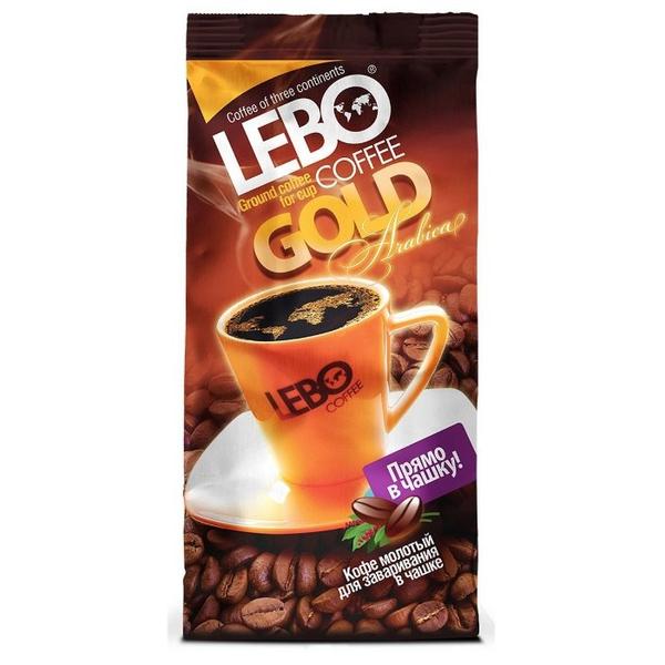 Кофе молотый LEBO GOLD для заваривания в чашке