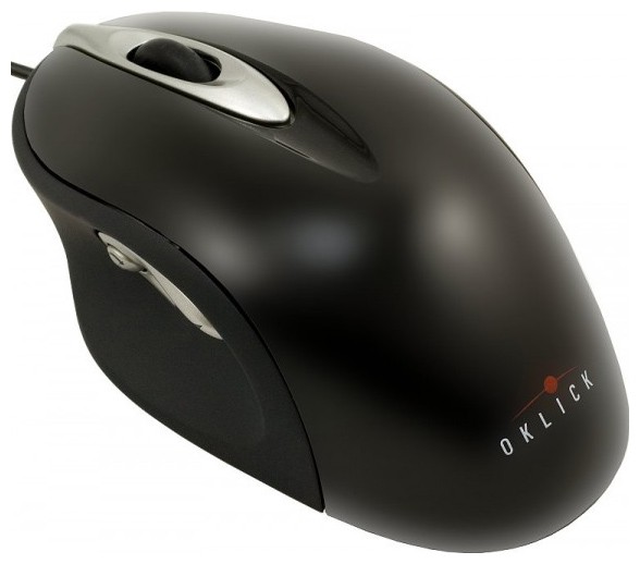 Oklick 765L Lazer Black USB+PS/2