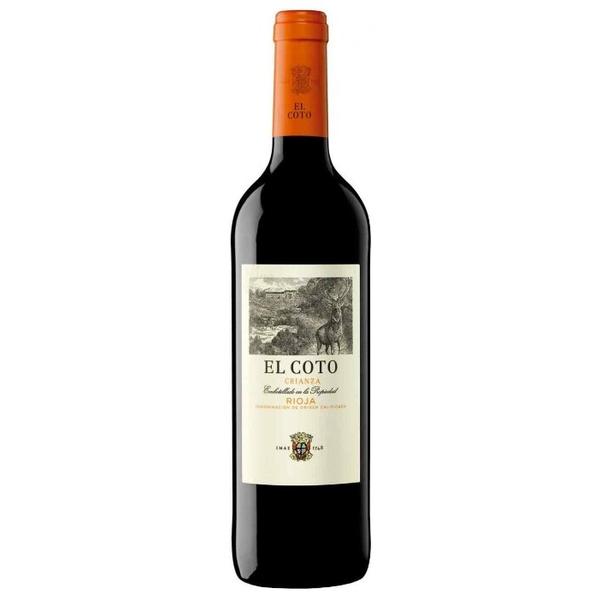 Вино El Coto Crianza, Rioja DOC, 2014, 0.75 л