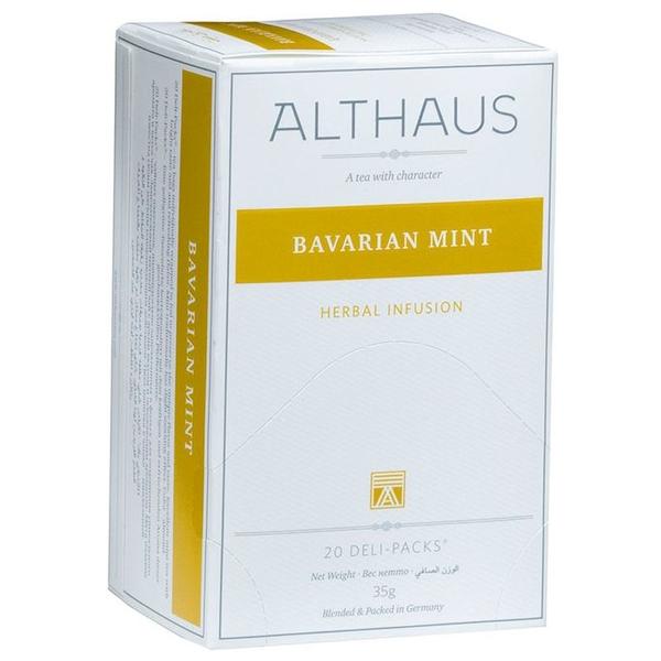 Чайный напиток травяной Althaus Bavarian Mint в пакетиках