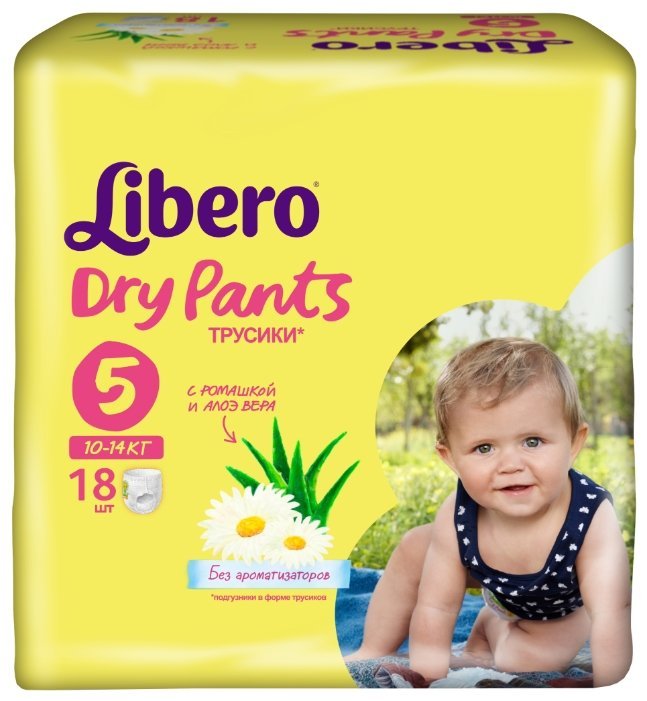 Libero трусики Dry Pants 5 (10-14 кг) 18 шт.