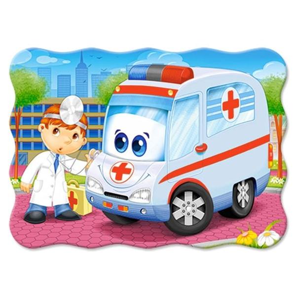 Пазл Castorland Ambulance Doctor (B-03471), 30 дет.