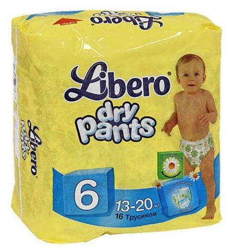 Libero Dry Pants 6 (13-20 кг)