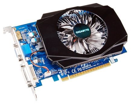 GIGABYTE GeForce GT 430 730Mhz PCI-E 2.0 1024Mb 1800Mhz 128 bit DVI HDMI HDCP Cool