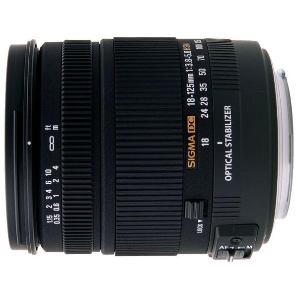 Объектив Sigma AF 18-125mm f/3.8-5.6 DC OS HSM Canon EF-S