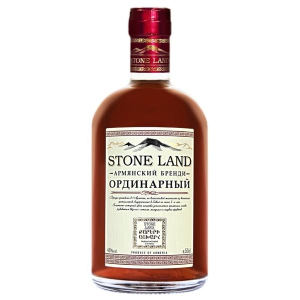 Бренди Stone Land Ординарный №3 3 года, 0.5 л