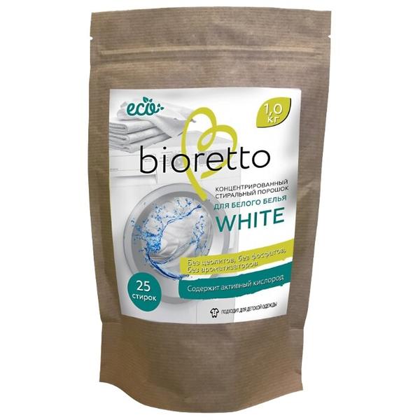 Стиральный порошок Bioretto концентрированный для белого белья WHITE