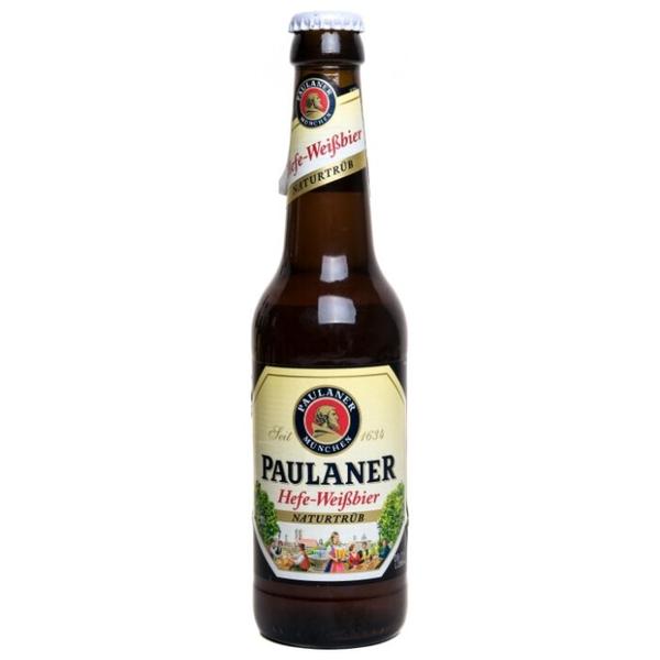 Пиво светлое Paulaner Hefe-Weissbier Naturtrub 0.33 л