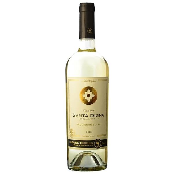 Вино Torres, Santa Digna Reserva Sauvignon Blanc, 2018, 0.75 л
