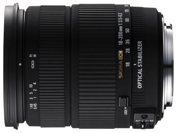 Sigma AF 18-200mm f/3.5-6.3 DC OS HSM Nikon F