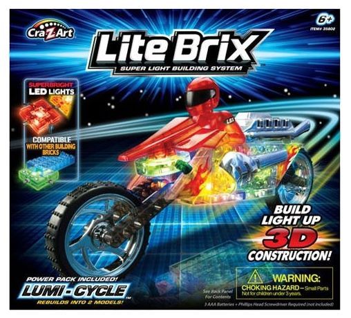 Cra-Z-Art Lite Brix 35802 Мотоцикл