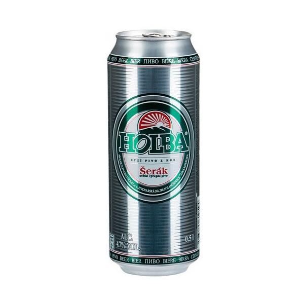 Пиво светлое Holba Serak 0,5 л