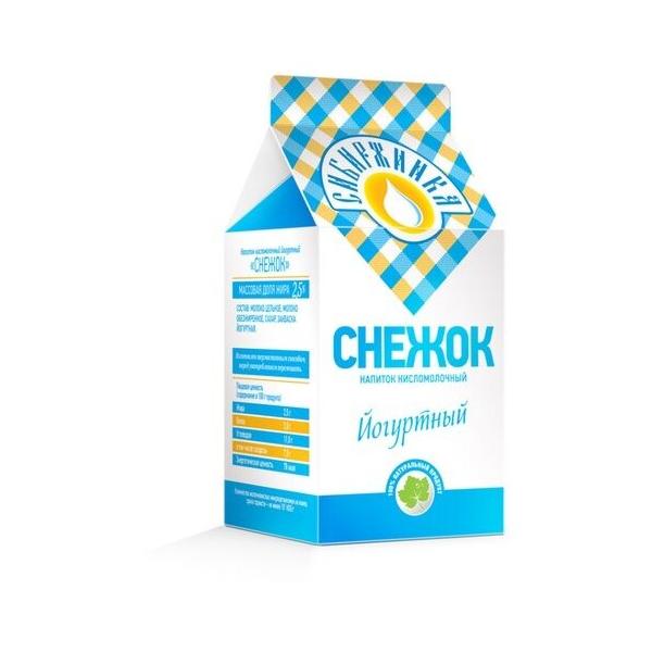 Сибиржинка Снежок йогуртный 2.5%