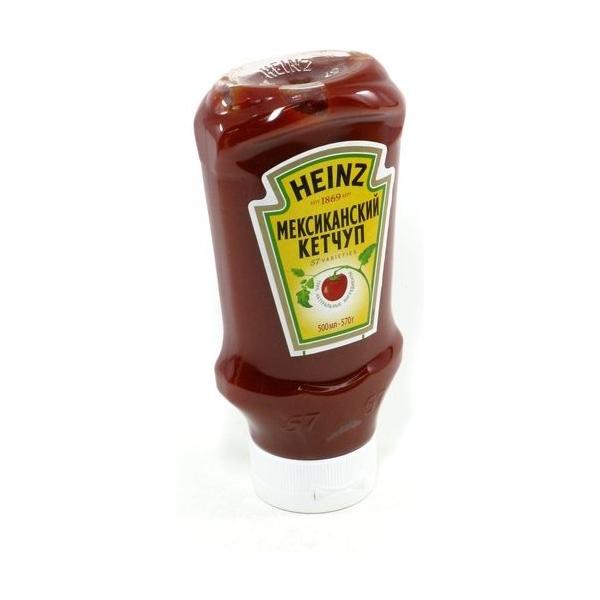 Кетчуп Heinz Мексиканский острый, пластиковая бутылка