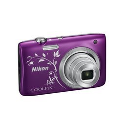 Nikon Coolpix S2900 (фиолетовый с рисунком)