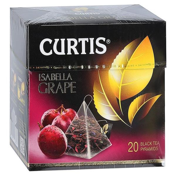 Чай черный Curtis Isabella Grape в пирамидках