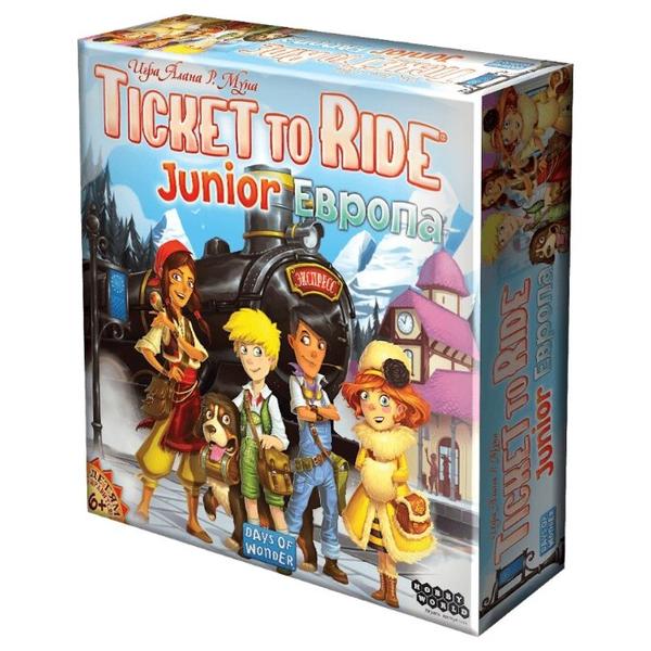 Настольная игра HOBBY WORLD Ticket to Ride Junior: Европа