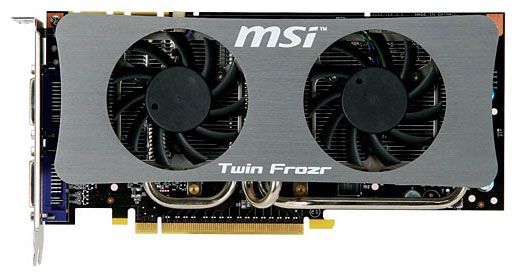 MSI GeForce GTS 250 738Mhz PCI-E 2.0 1024Mb 2200Mhz 256 bit 2xDVI HDCP Twin Frozr