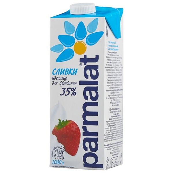 Сливки Parmalat ультрапастеризованные 35%, 1000 г