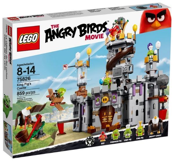 LEGO The Angry Birds Movie 75826 Замок короля Свинок