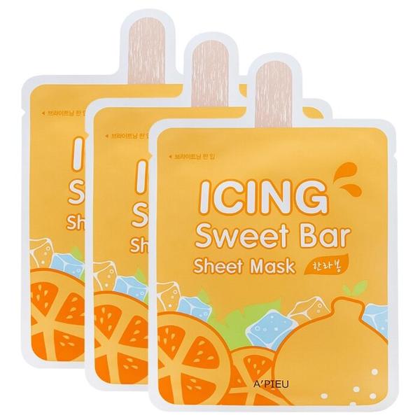 A'PIEU Тканевая маска для лица с экстрактом мандарина Icing Sweet Bar Sheet Mask Hanrabong