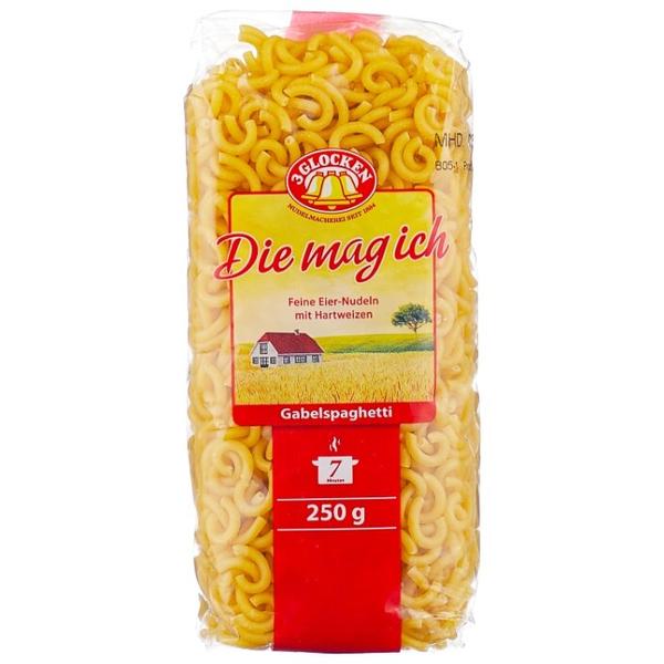 3 Glocken Макароны Die mag ich Gabelspaghetti, 250 г