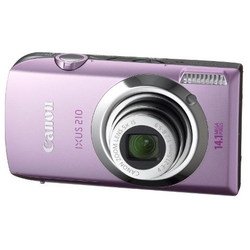 Canon Digital IXUS 210 (pink 14.1Mpix Zoom5x 3.5 720p SDXC 1x2.3 IS 5minF TouLCD HDMI NB-6L)
