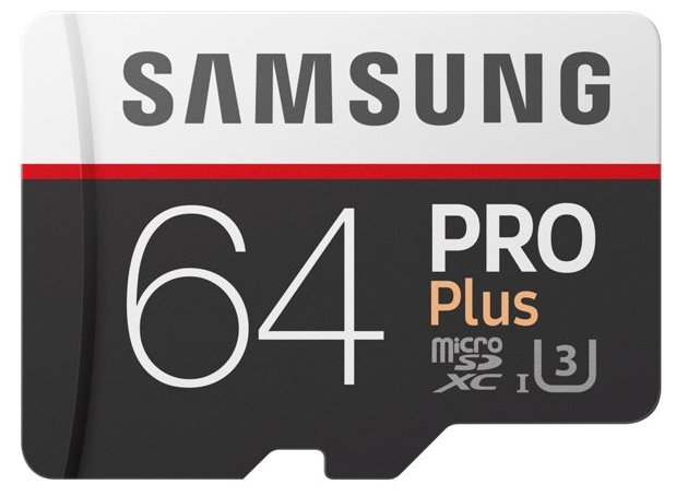 Samsung microSDXC PRO Plus 100MB/s + SD adapter
