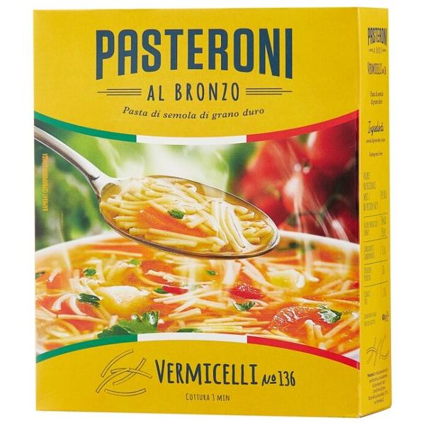 Pasteroni Вермишель Vermicelli №136, 400 г