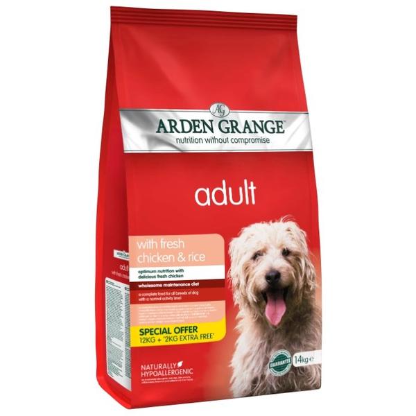 Корм для собак Arden Grange Adult курица и рис сухой корм для взрослых собак