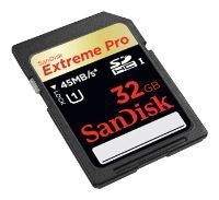 Sandisk Extreme Pro SDHC UHS Class 1 45MB/s