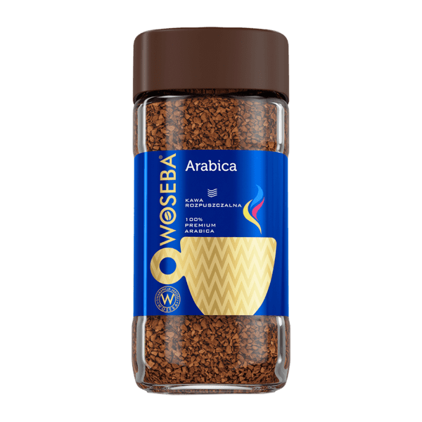 Кофе растворимый Woseba Arabica сублимированный, стеклянная банка