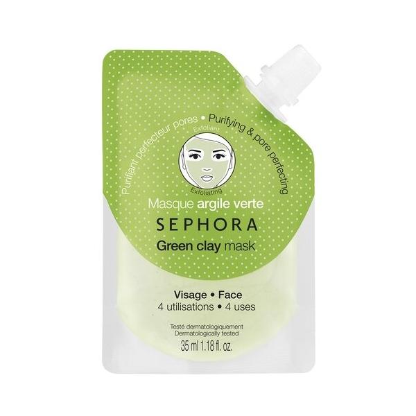 Sephora Маска очищение против несовершенств кожи Зеленая глина