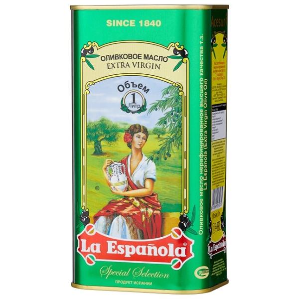 La Espanola Масло оливковое Extra Virgin, жестяная банка